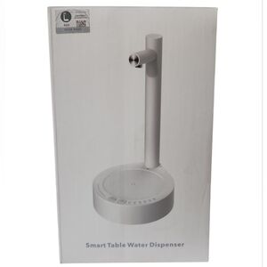 Pudhoms Desktop Waterbottle Smart Table Water Dispenser White NWT